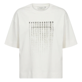 Copenhagen Muse CMMUSE Print T-shirt, Jet Stream 